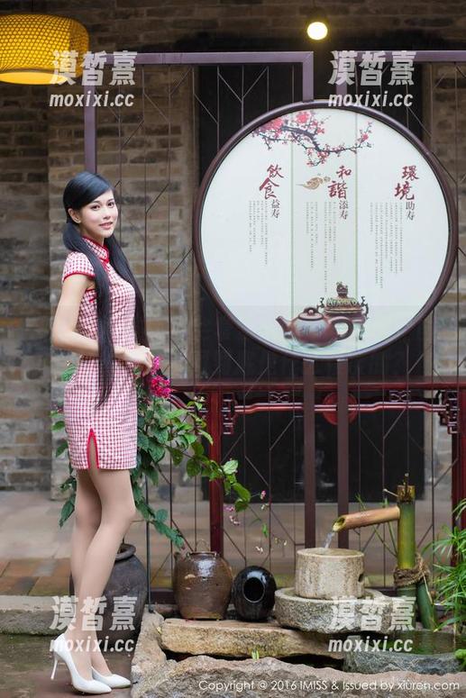IMiss爱蜜社 - 全套蕾蕾醒了没和服：图包让人怀疑美丽到底是什么程度的？